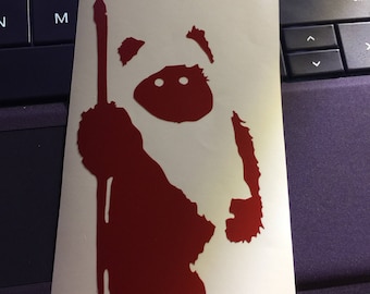 Ewok Vinyl Decal
