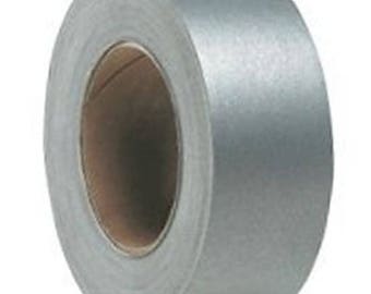 100 Meters Silver Reflective Iron On Heat Applied Tape Gray 50 mm Hi Visibility 