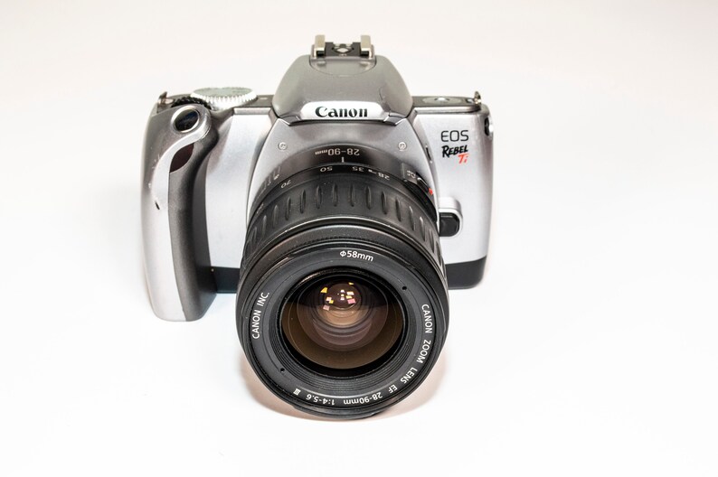 Canon EOS Rebel Ti 35mm SLR Film Camera and 2890mm Lens Etsy