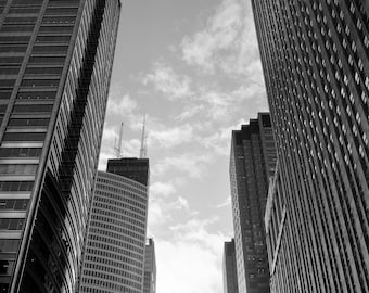 Willis Tower, Chicago, IL, December 2017, 8 in. x 8 in. Print.