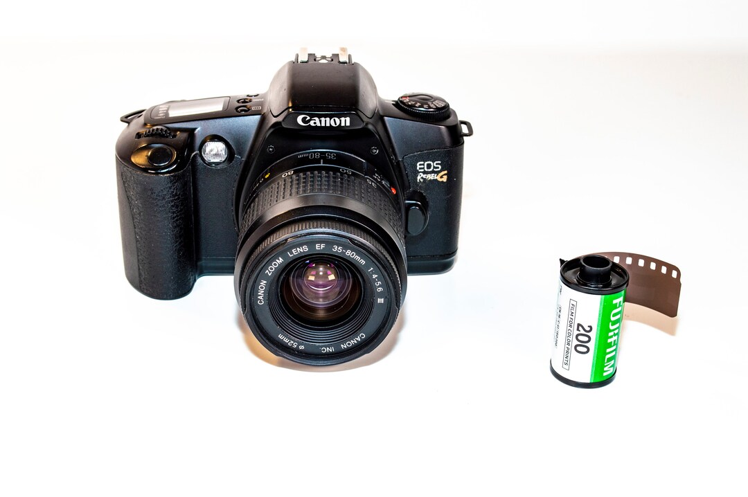 Canon EOS Rebel G 35mm Film Camera read Full Descriptiontested Etsy