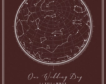 Wedding Day Star Chart