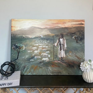 The Good Shepherd digital print