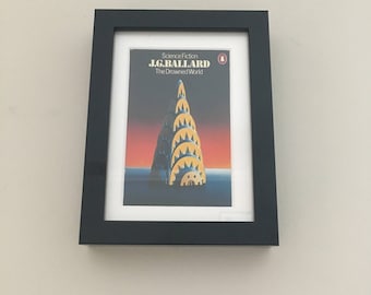 Classic Penguin Science Fiction Book cover print- framed - The Drowned World