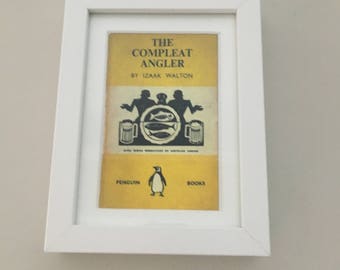 Classic Penguin Book cover print- framed - The Compleat Angler