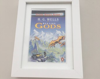 Classic Penguin Science Fiction Book cover print- framed - Men Like Gods