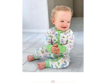 Alpaca Peru Baby Boys Or Girls 100% Organic Cotton Romper Pajamas 0-2T Alpaca Peru Baby Boys Or Girls 100% Organic Cotton Romper Pajamas 0-2T