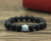 Lava Bead Bracelet, Diffuser Bracelet, Gemstone Bracelet, Essential Oil Bracelet, Essential Oil Diffuser, Essential Oil Diffuser Bracelet