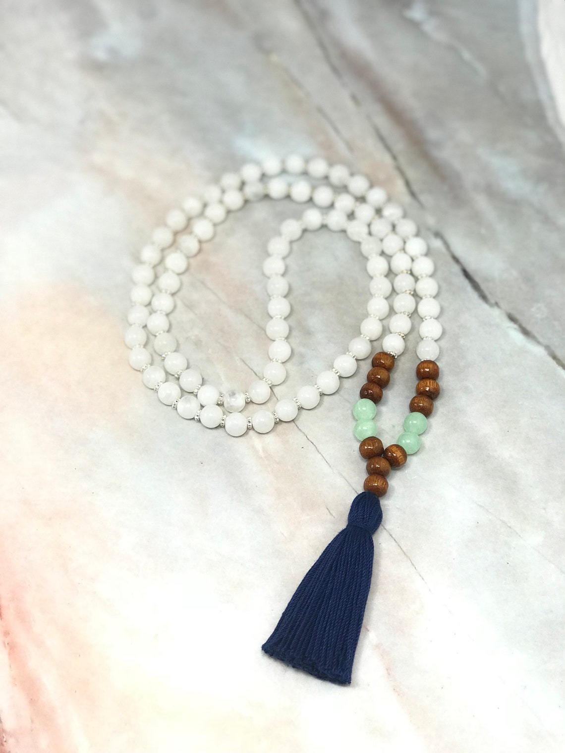 Girl Tassel Necklace Girls Bead Necklace Tassel Necklace For Etsy