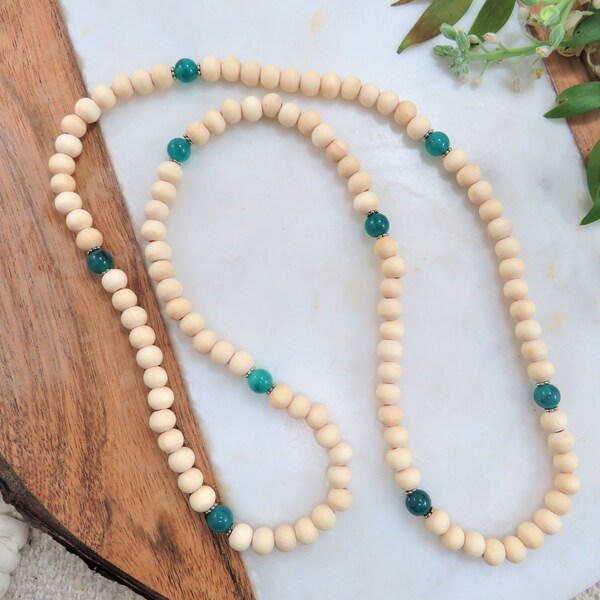 Wood Bead Necklace main image 0