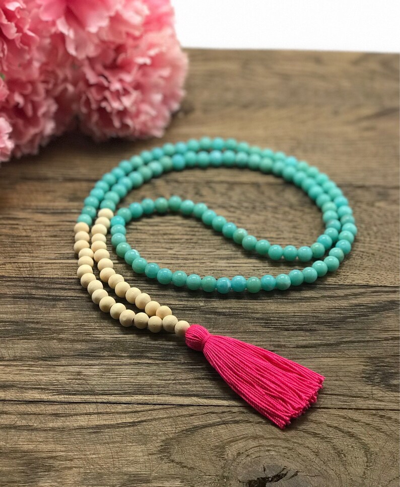 Girls Tassel Necklace Kids Tassel Necklace Girls Pink Etsy
