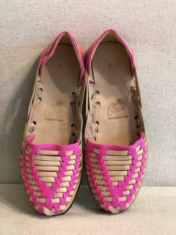baby pink huaraches