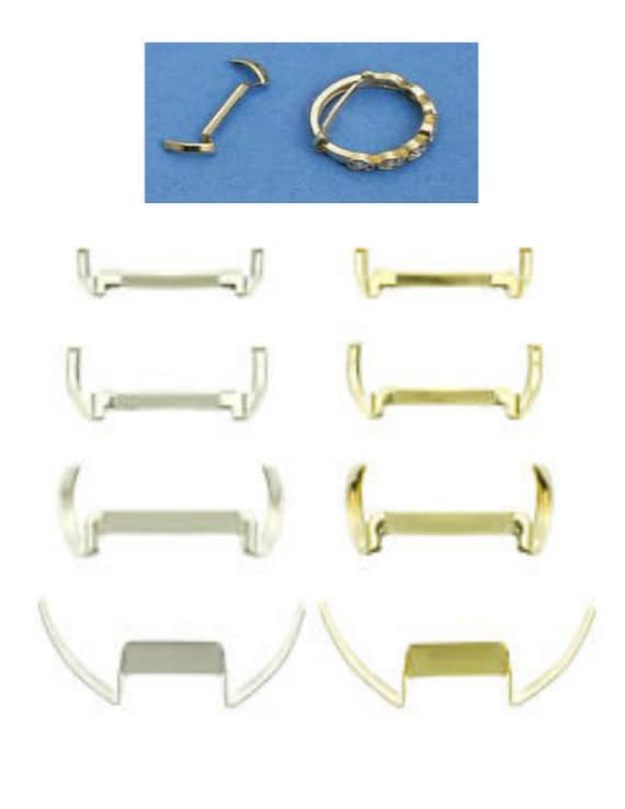 14k White/Yellow Gold Filled Metal Ring Guard - Small Medium Large Extra  Large (Pack of 4) (Yellow)