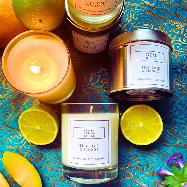 Thai Lime & Mango Scented Candle 200ml