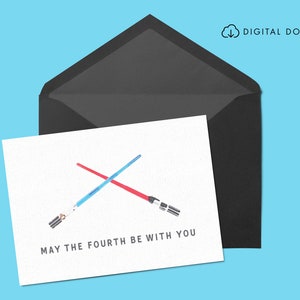 Che il quarto sia con te Card - Download digitale - Spade laser