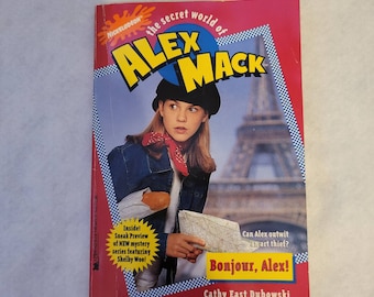 Rare Secret World of Alex Mack paperback book