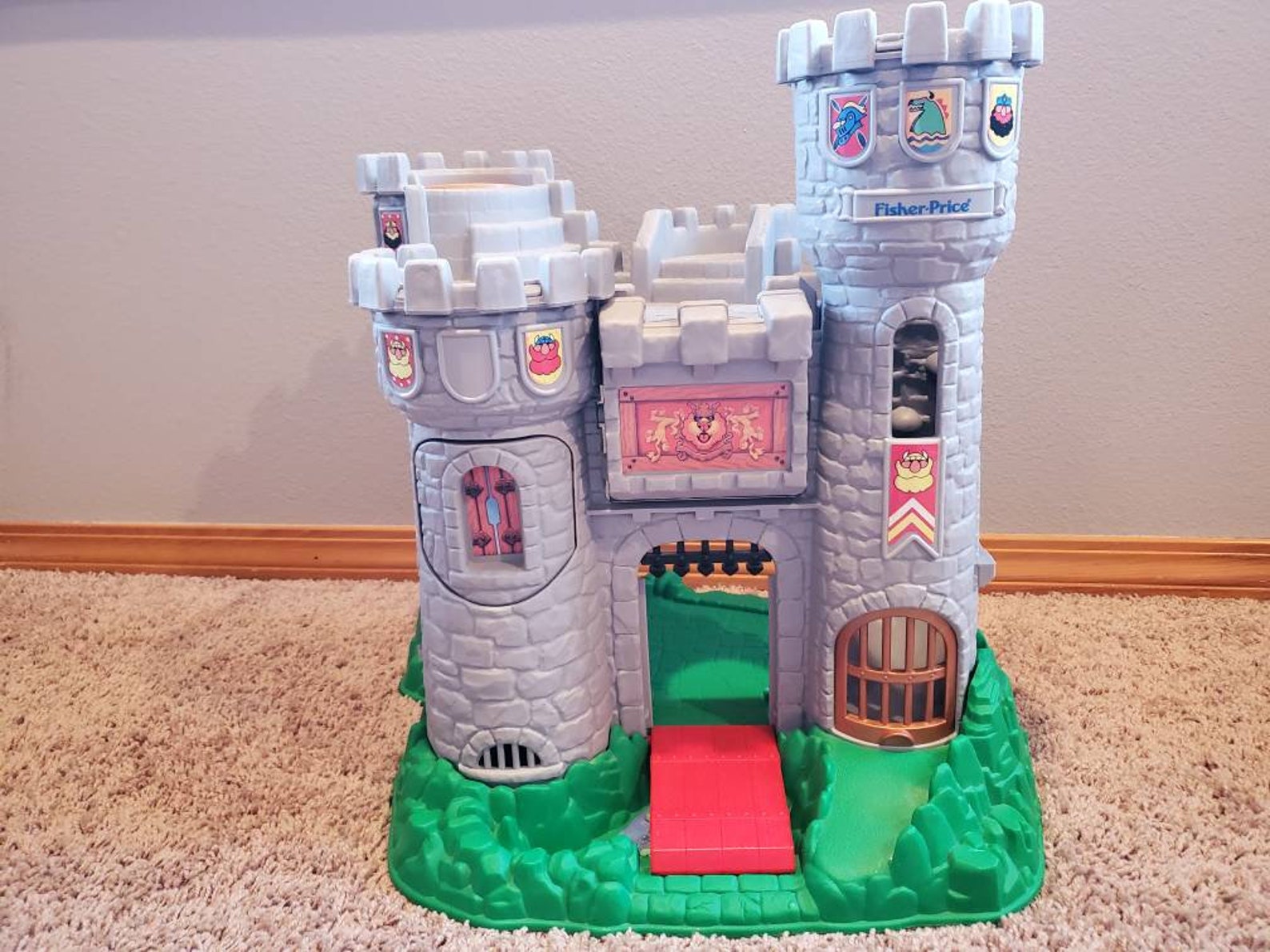 1994 Fisher Price Great Adventures Castle Etsy