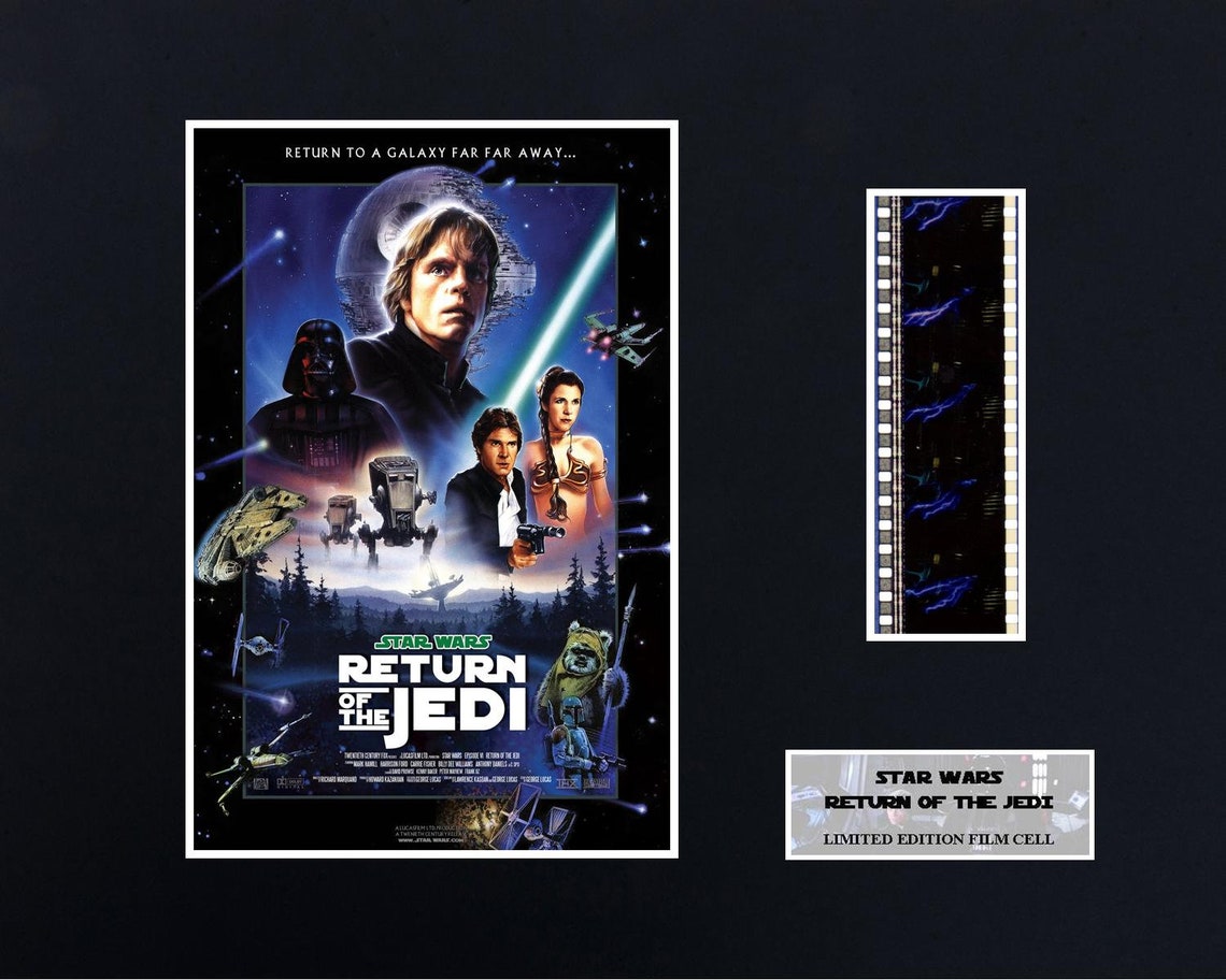 return of the jedi film cell