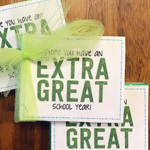 Back to School Handout - Extra Great Schuljahr - Extra Gum Handout - INSTANT DOWNLOAD