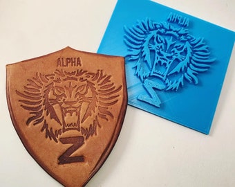 Custom Made Leather, Pottery, Soap Stamps 3D printed Embossing