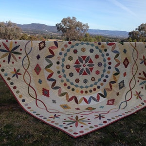 Doing the Rounds Quilt Anleitung