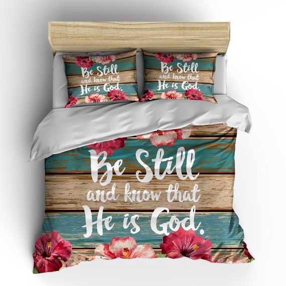 Personalised Duvet Cover Bedsheet Comforter Pillow Christian Etsy