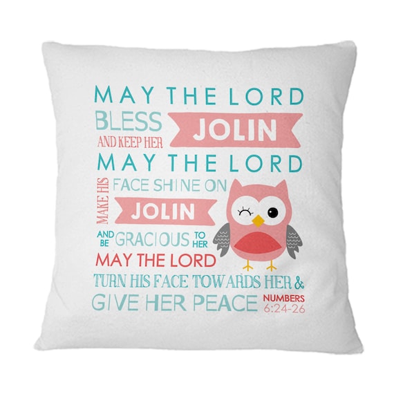 personalised baby pillows