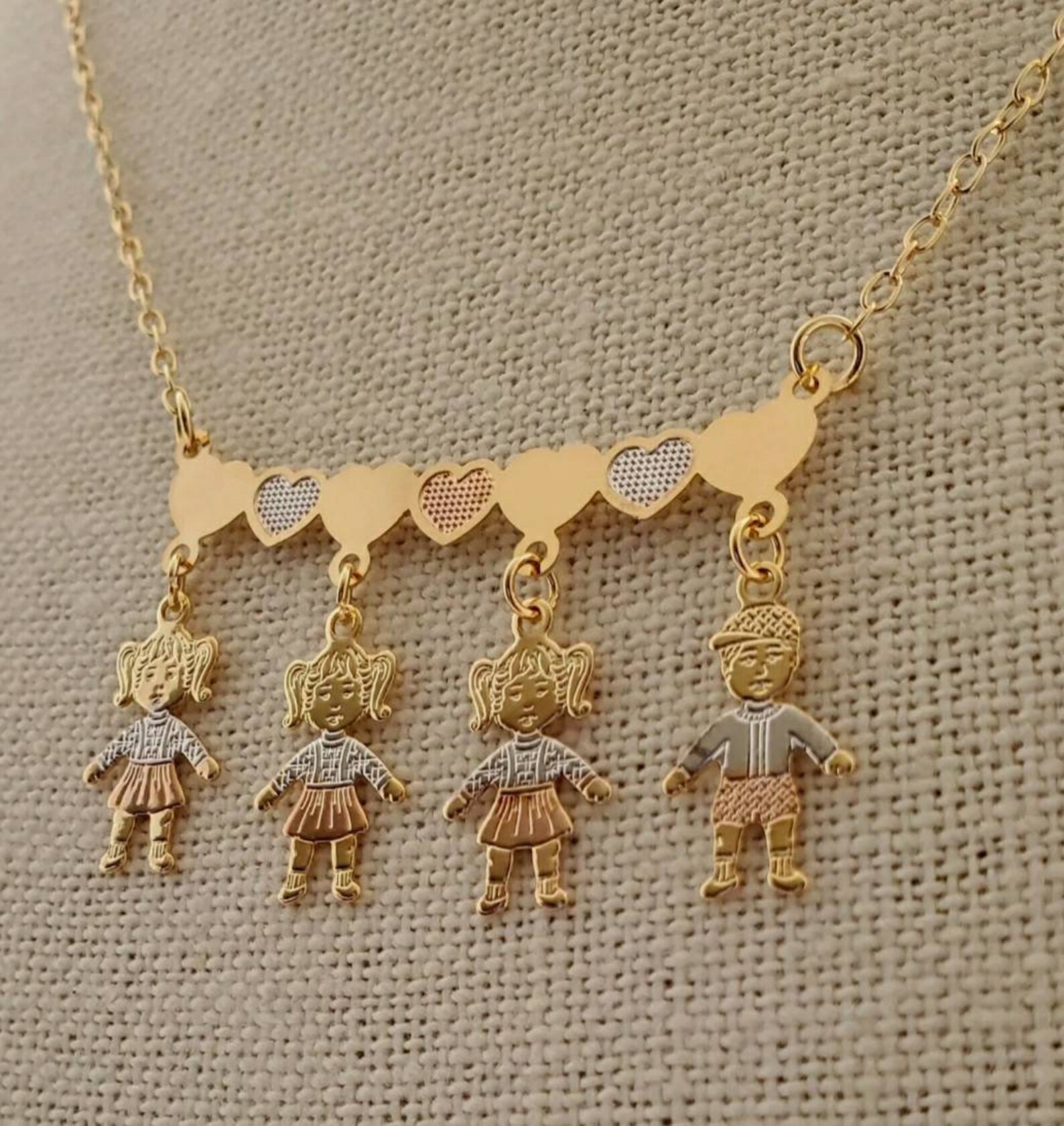 4 kids necklace boys girls personalized engraving charms Etsy