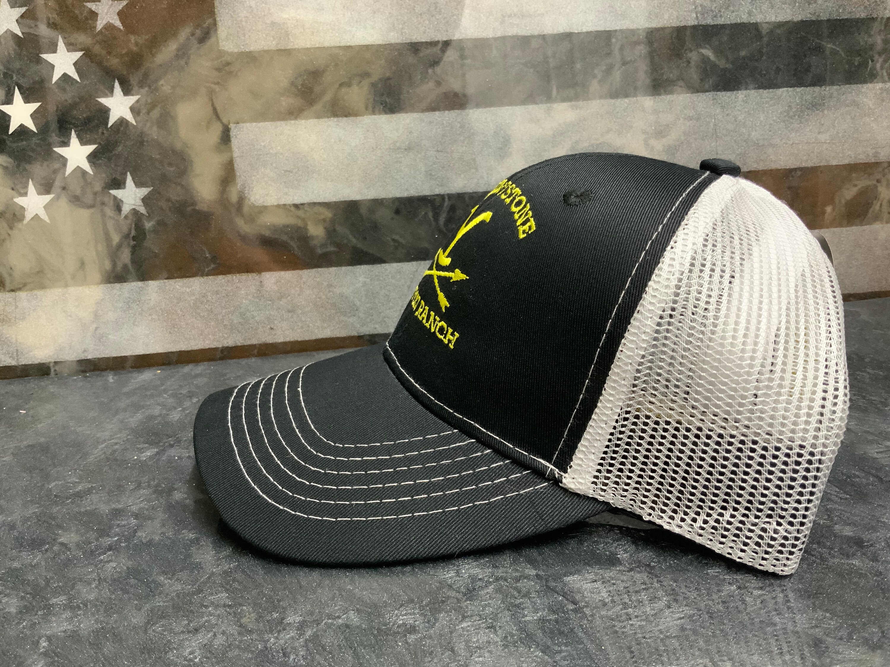 Custom Trucker Hat Yellowstone Dutton Ranch Hat Custom Etsy