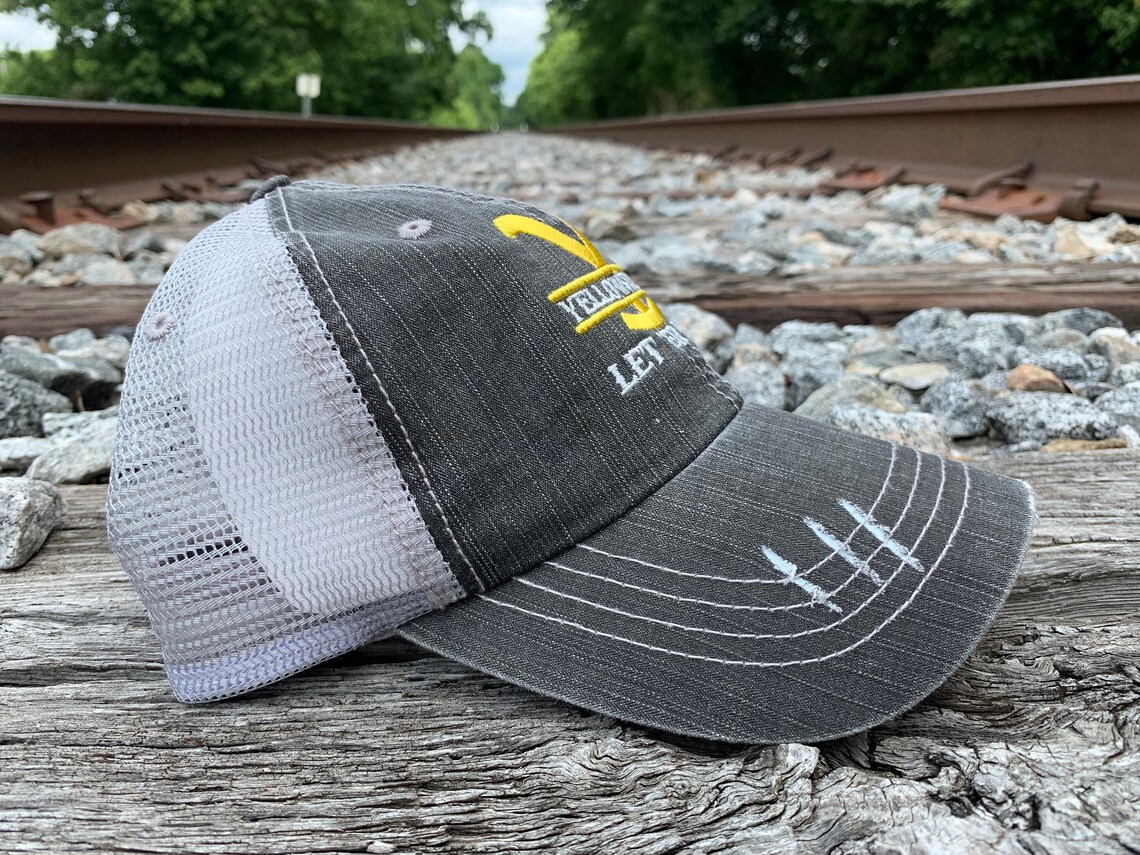 Yellowstone Dutton Ranch Trucker Cap Yellowstone Hat Etsy