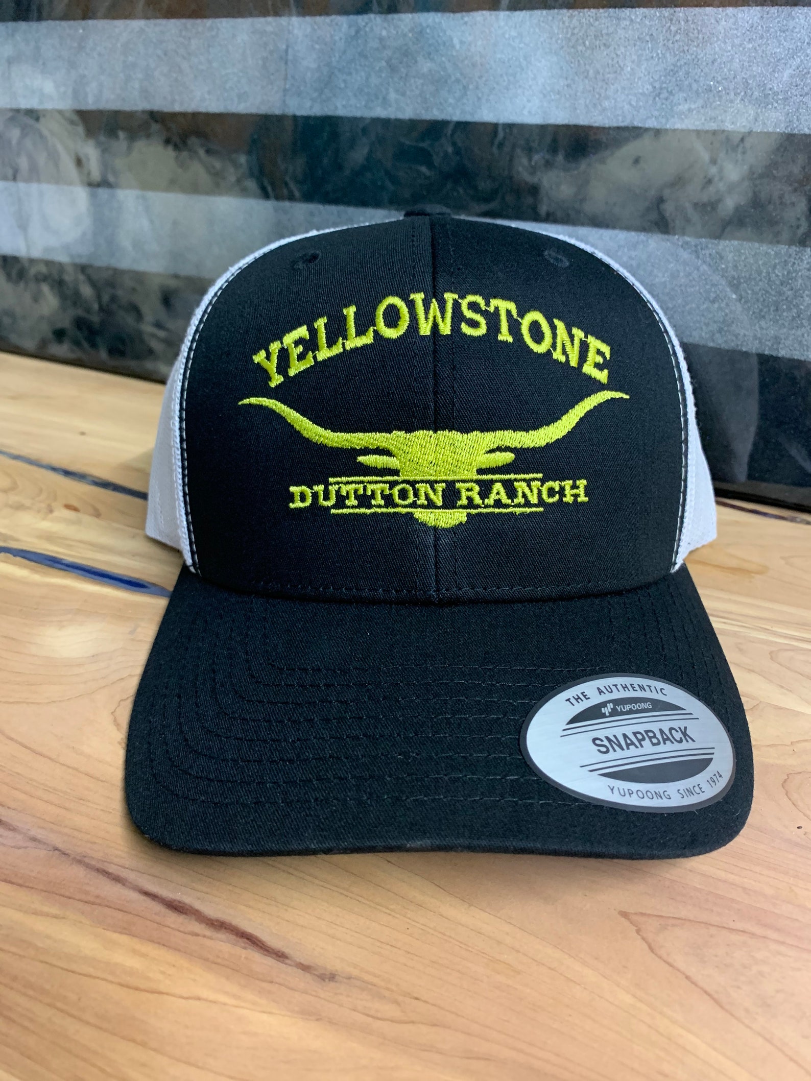 Yellowstone Bull Dutton Ranch Trucker Cap Yellowstone Hat Etsy