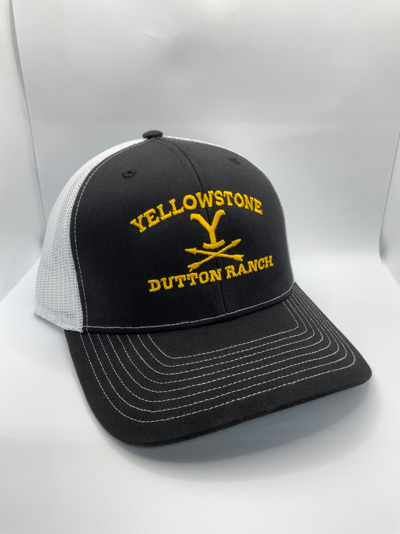 Dutton Ranch Trucker Cap Yellowstone Hat Yellowstone Dutton Ranch Let ER Rip