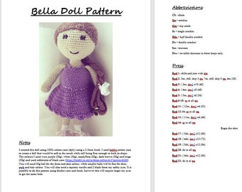 Bella Doll Crochet Pattern