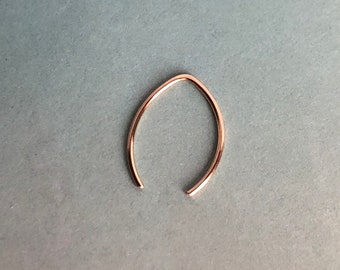 Minimalist Single Earring Threader Earring Gold Filled Earrings Gold Filled Threaders Gold Filled Jewelry Silver Threader Minimalist Jewelry