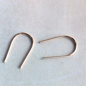 Threader Earrings Gold Earrings Gold Filled Threaders Minimalist Earrings Minimalist Jewelry Earrings Modern Earrings Threader Earrings