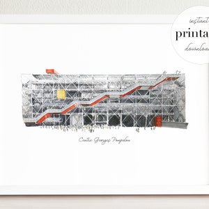 Centre pompidou - Etsy 日本