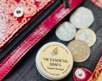 Organic Sweet Orange Balm: Vegan Lip & Body Butter