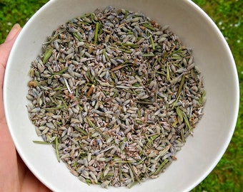 Capullos de lavanda secos: lavanda natural de Cambridgeshire para bolsitas y manualidades