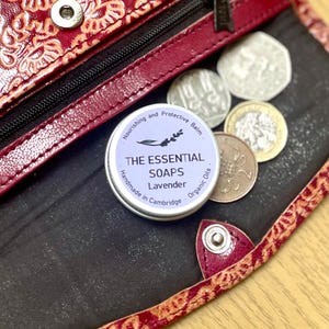 Lavender Lip Balm, Organic Balm, Moisturising balm, Natural, Cuticle balm, lip butter, Birthday gifts, Vegan balm, gifts for him, travel