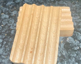 Jabonera de madera de hemu: Jabonera sostenible y sin residuos