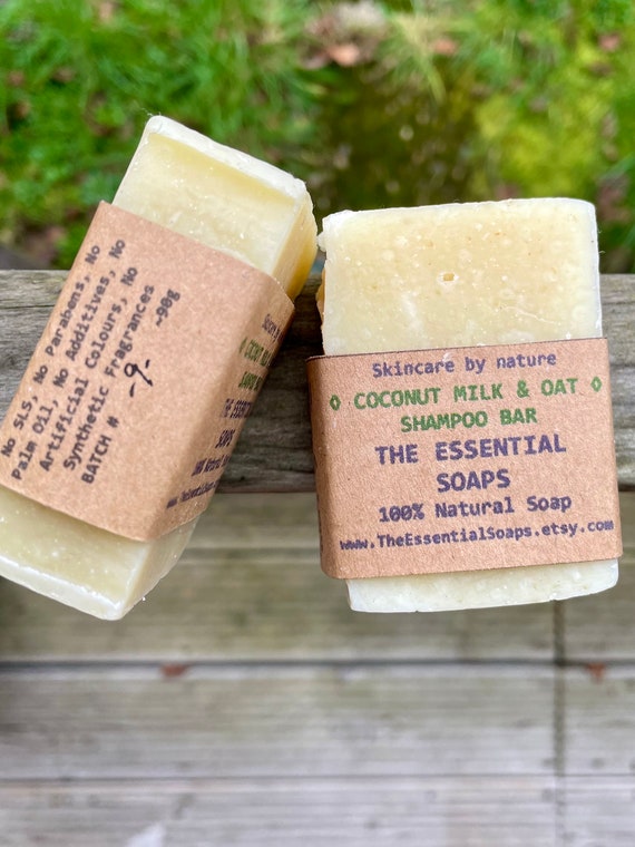 Organic Shampoo Bar Set of 3 Bars: Vegan, Palm Oil Free, All Hair Types -  Etsy