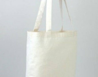 Pack of 10 premium Tote Bag, Shopping Bag, Cotton, Plain tote bag, Ideal for printing, Beach Bag, Your Design, shoulder bag