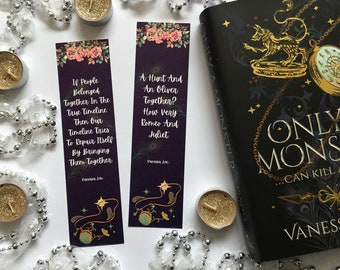 Only A Monster by Vanessa Len Bookmark
