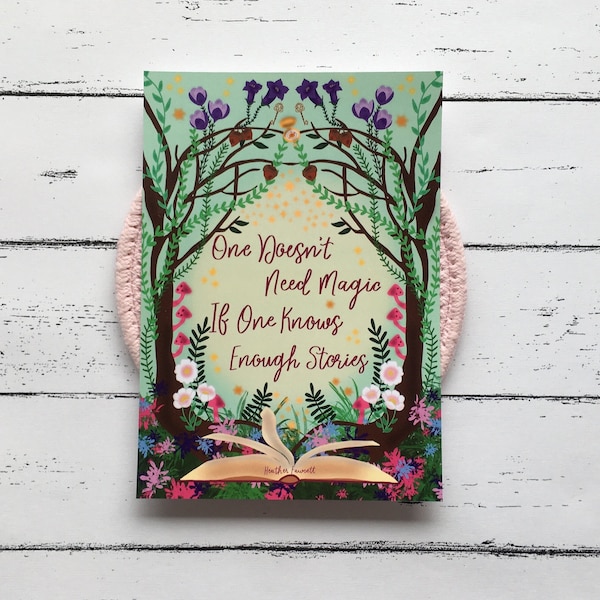 Emily Wilde’s Encyclopaedia of Faeries A5 Print