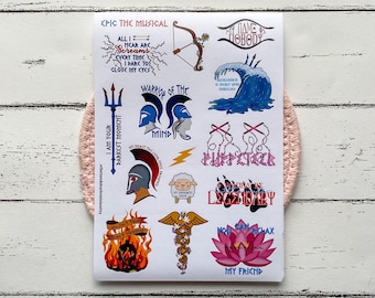 Epic Sticker Sheet A5