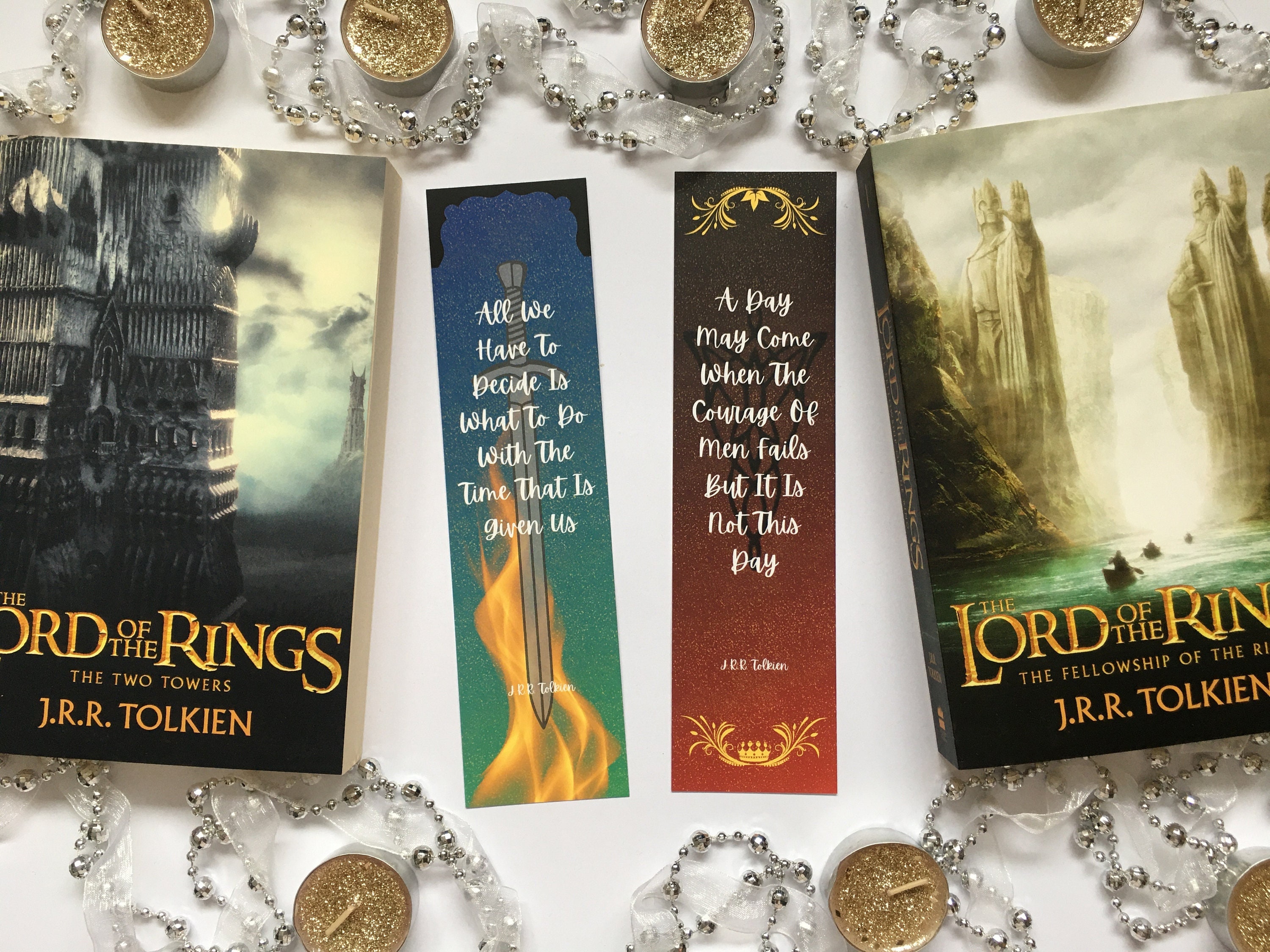 Fellowship of the Ring Metal Bookmark