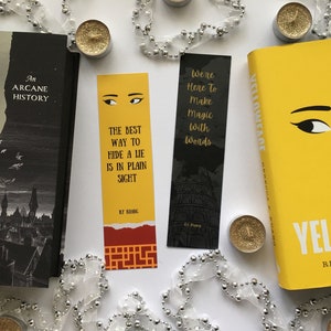 Babel & Yellowface by R.F. Kuang Bookmarks