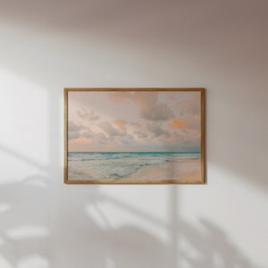 Haven - Sunset Beach Views Over Water on Anna Maria Island, Florida: Landscape Photography Wall Decor by Arielle Vey