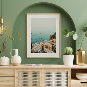 Positano, Italy - Digital Download Fine Art Photo Print by Arielle Vey