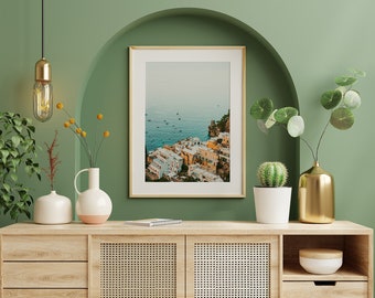 Positano, Italien - Digitaler Download Fine Art Foto Druck von Arielle Vey